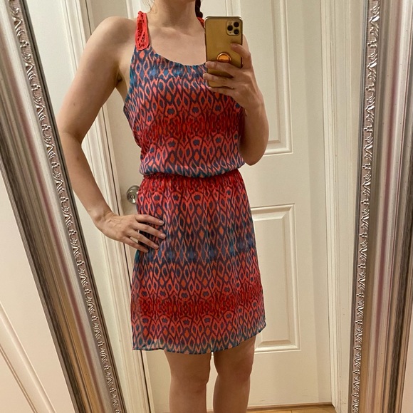 SOLD! Express Print Dress, NWT, Medium - Picture 1 of 11